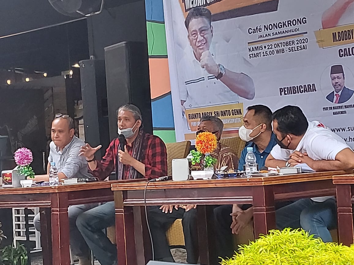 Ngobrol Bareng, Ketua SPS Sumut : Bobby Cawalkot Medan Bukan Politik Dinasti