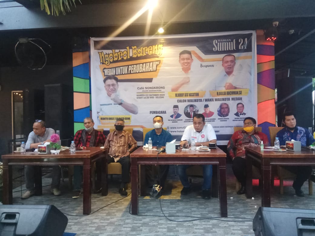 Ngobrol Bareng Bobby-Aulia, Juhendri Chaniago : Mengubah Kota Medan Adalah Peristiwa Budaya