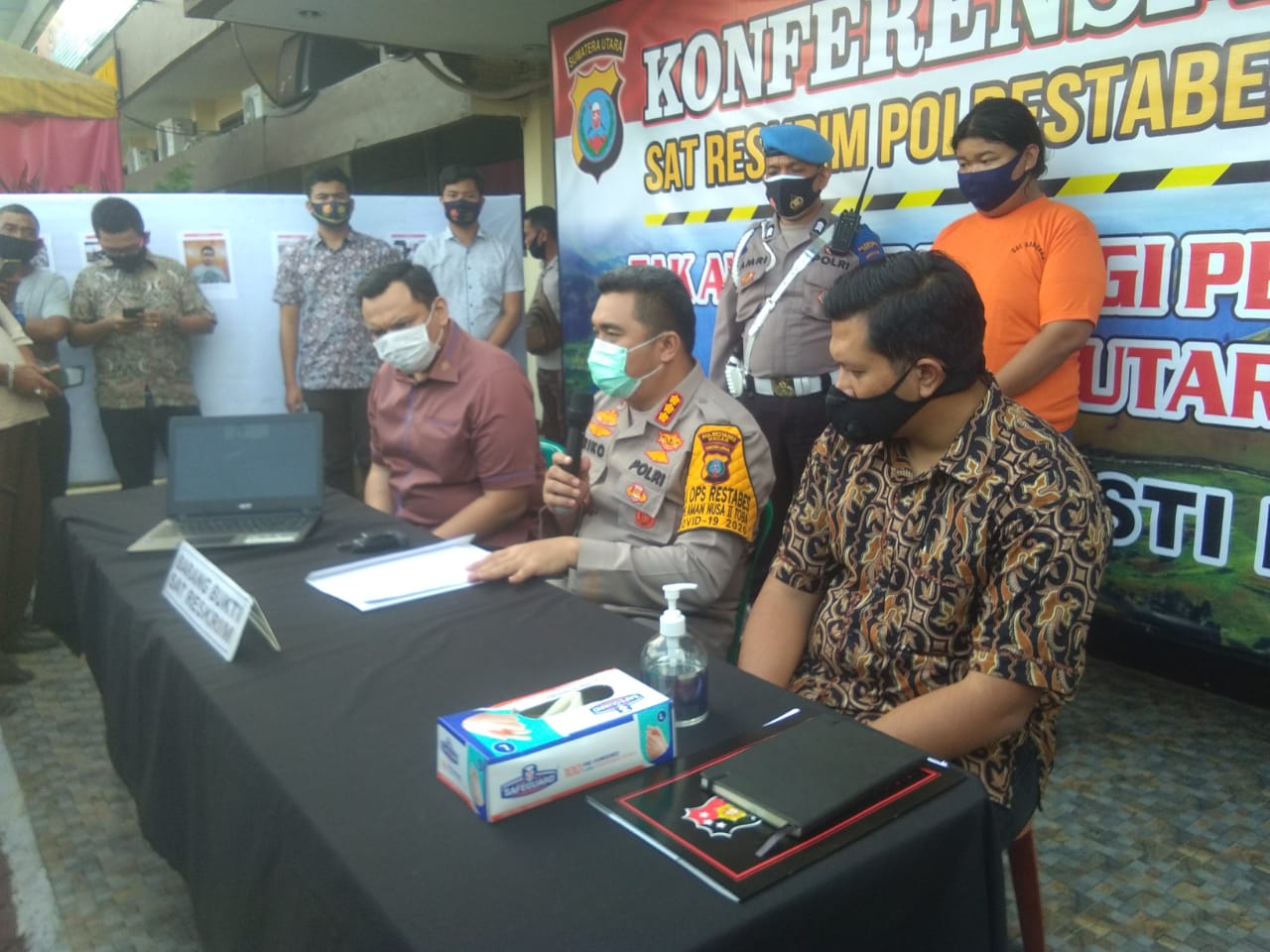 Polrestabes Medan Tangkap Pelaku Pengerusakan Randis di ITM