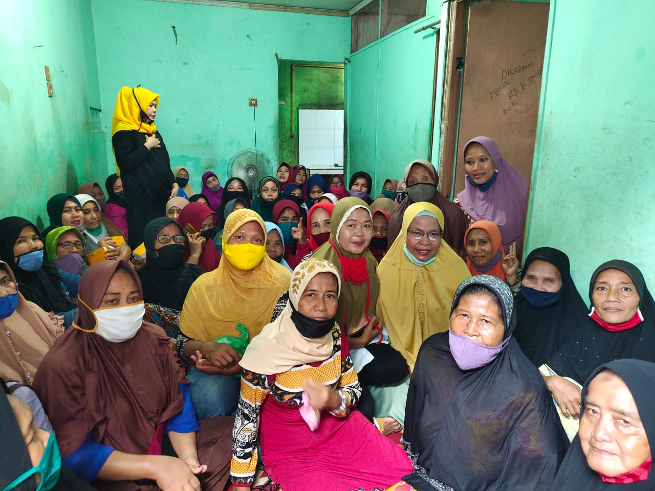 Hj Bunda Indah Ajak Warga Denai Untuk Medan Perubahan