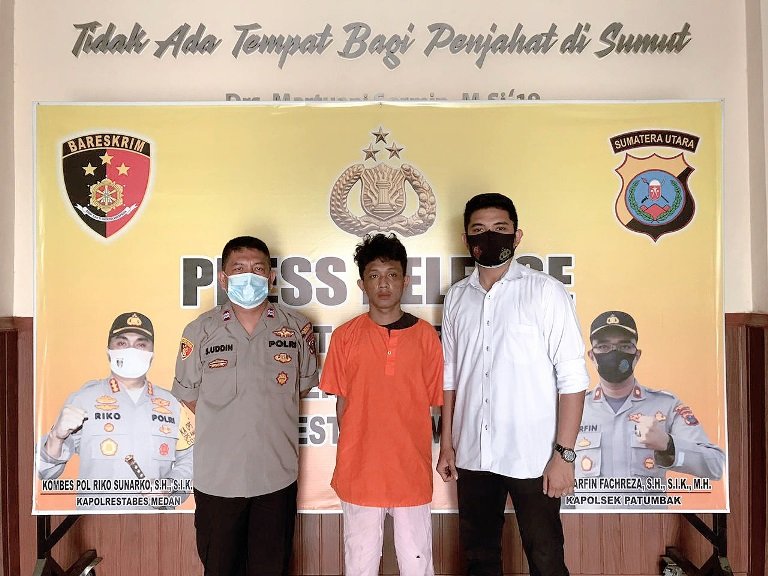 Imanuel Pakto Lingga Pelaku Penggelapan Betor Diringkus Polisi