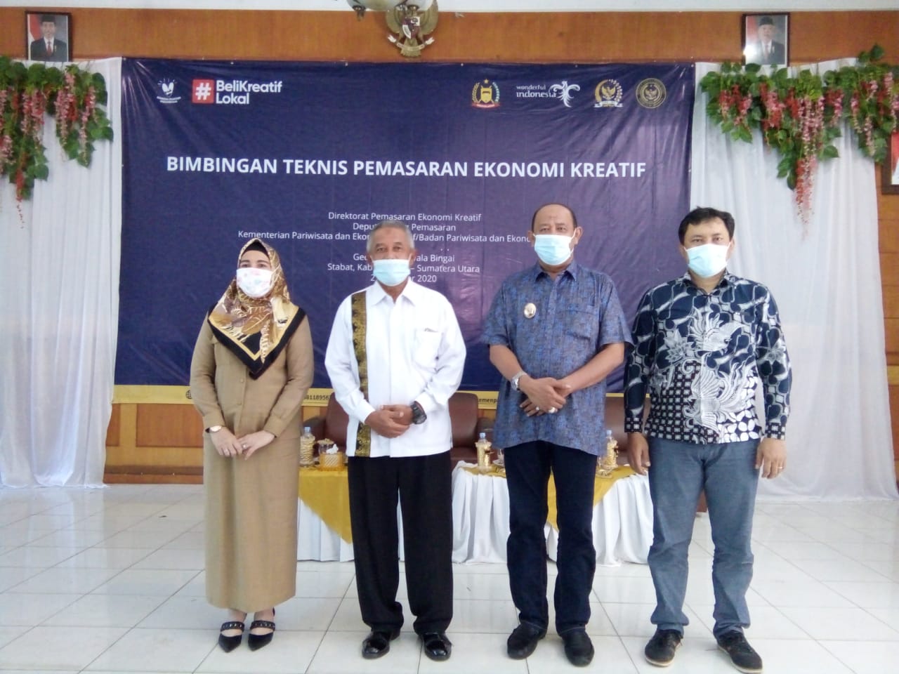 Dinas Pariwisata Langkat Gelar Bimtek Pemasaran Ekonomi Kreatif