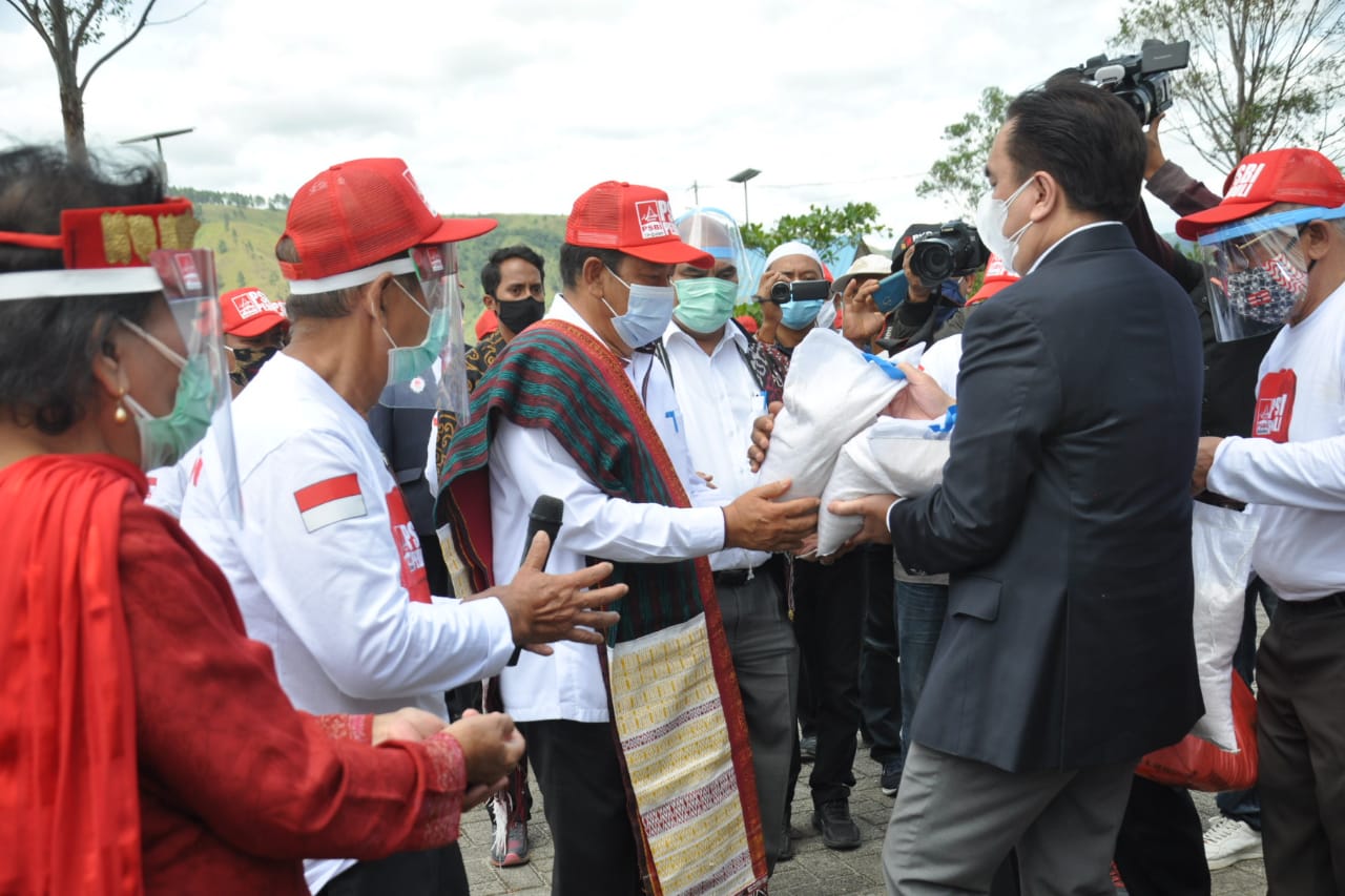PSBI Serahkan 750 Unit Alat-Alat Kesehatan dan 3500 Paket Bantuan