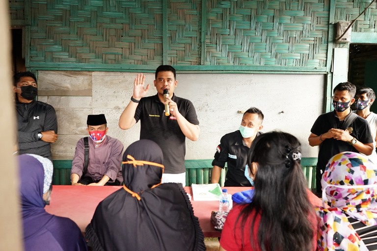 Bersama Dunsanak, Bobby Nasution Serap Aspirasi di Warung Kelapa
