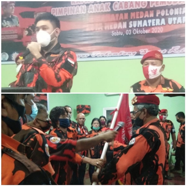Sudirman Tanjung Kembali Pimpin PAC PP Kecamatan Medan Polonia Priode 2020-2023