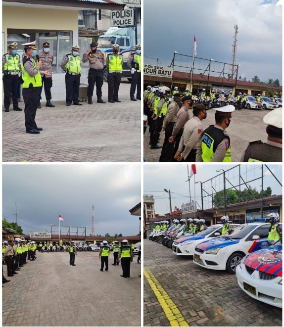 Kasatlantas Pimpin Apel Kesiapan Pengamanan Jalur Wisata