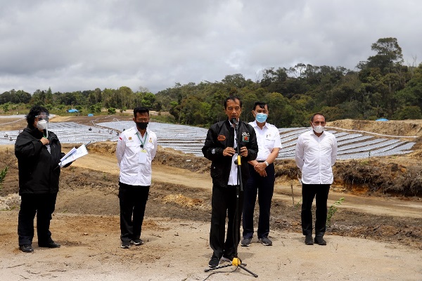 Tinjau Kawasan Lumbung Pangan di Humbahas, Ini Kata Presiden Jokowi