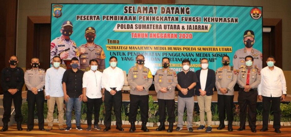 Polda Sumut Tingkatkan Pembinaan Fungsi Humas