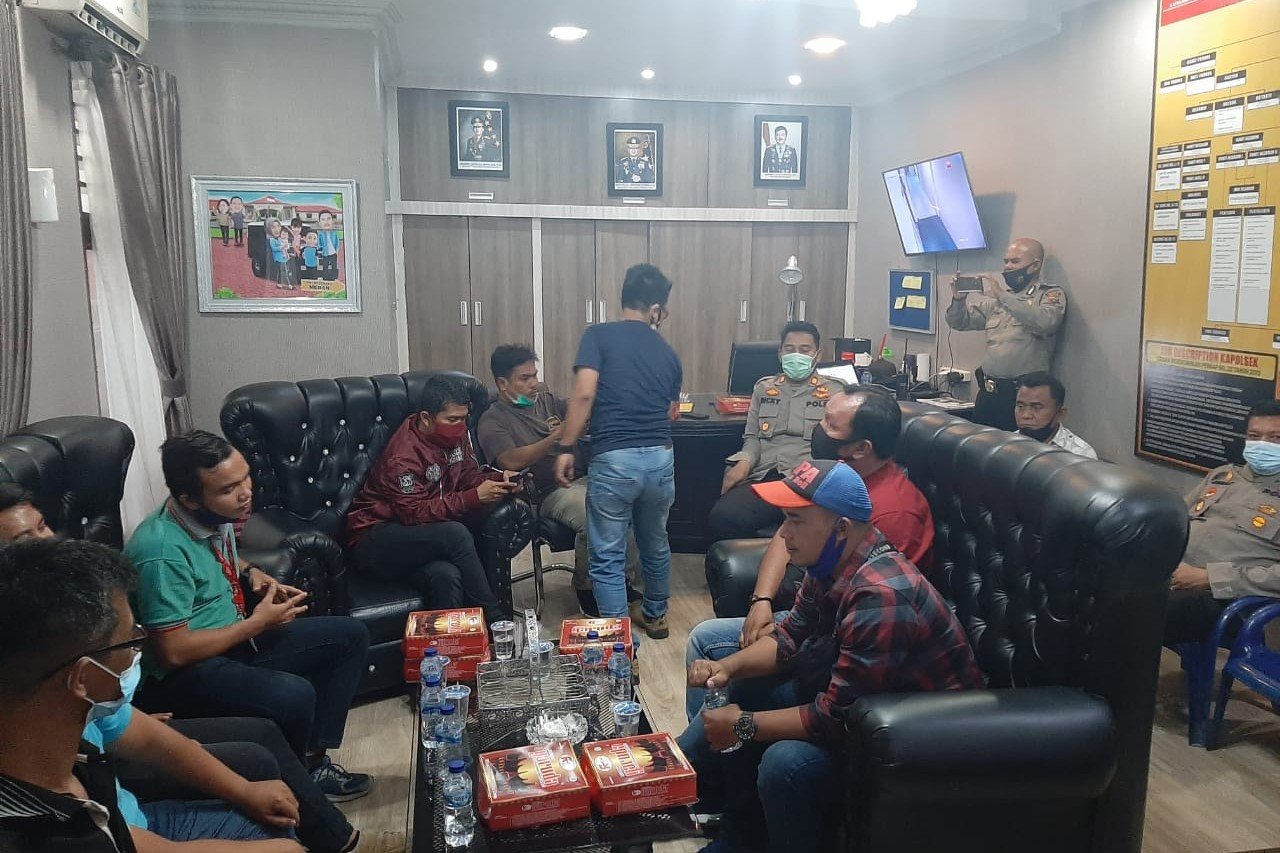 Temu Ramah dan Silaturahmi Kapolsek Percut Sei Tuan Bersama Insan Media, Ini Kata AKP Ricky Pripurna Atmaja SIK