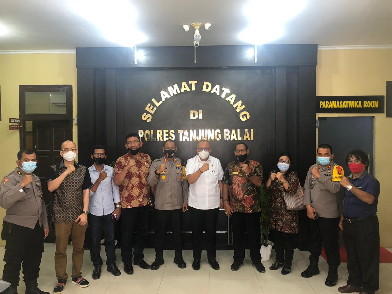 Komisi II DPR RI Fraksi PDI-P Himbau Polres Tanjung Balai Lebih Bersinergi