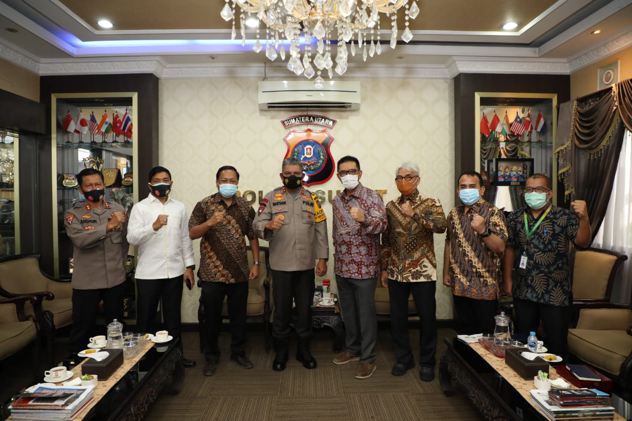 Manajemen PTPN III (Persero) Audensi Dengan Kapolda Sumut