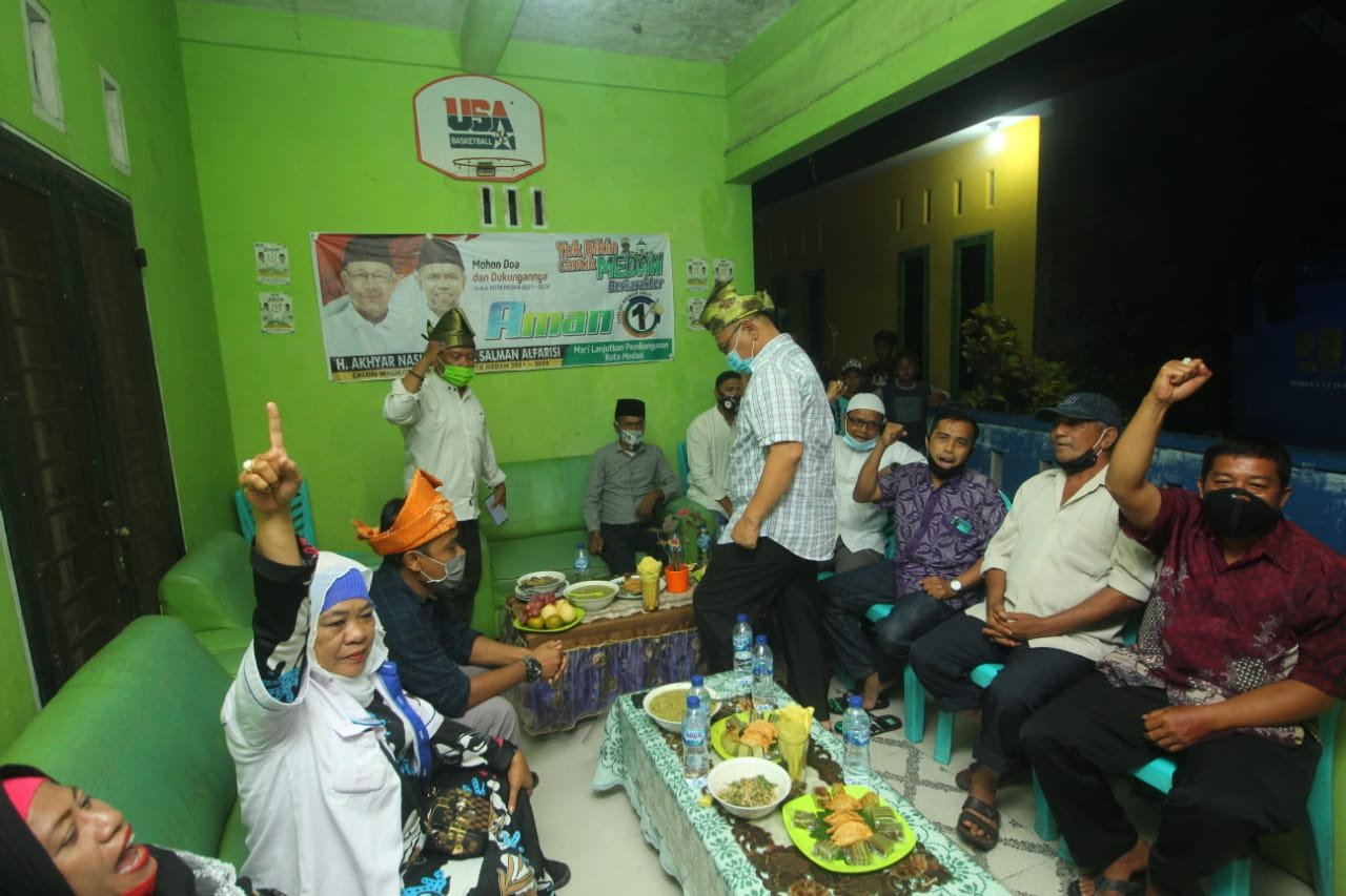 Pernah Berjasa Besar, Warga Kota Bangun Siap Menangkan Akhyar