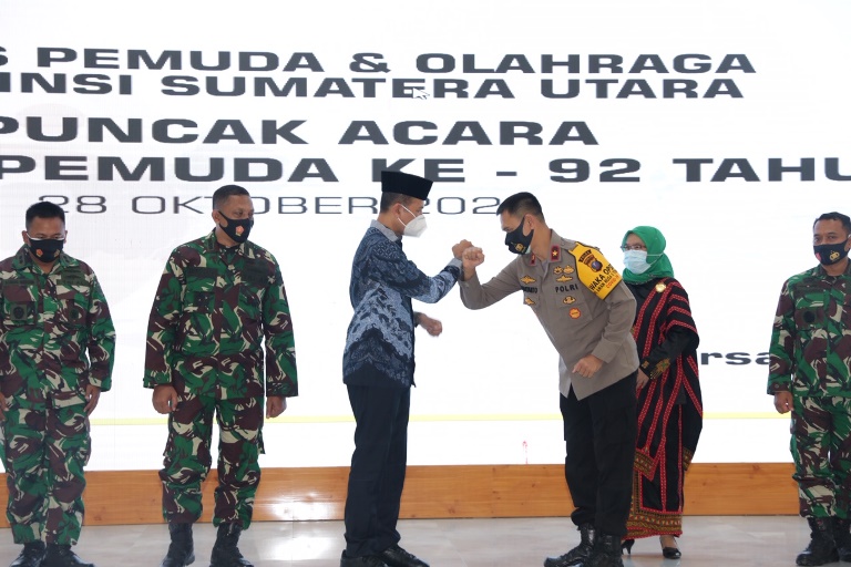 Peringatan Sumpah Pemuda ke-92 Wagub Musa Rajekshah Semangati Pemuda Sumut untuk Terus Berkarya