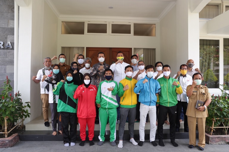 NPC Sumut yang Pertama Siapkan Atlet Taekwondo, Ijeck :  Pemprovsu Berikan Dukungan Penuh