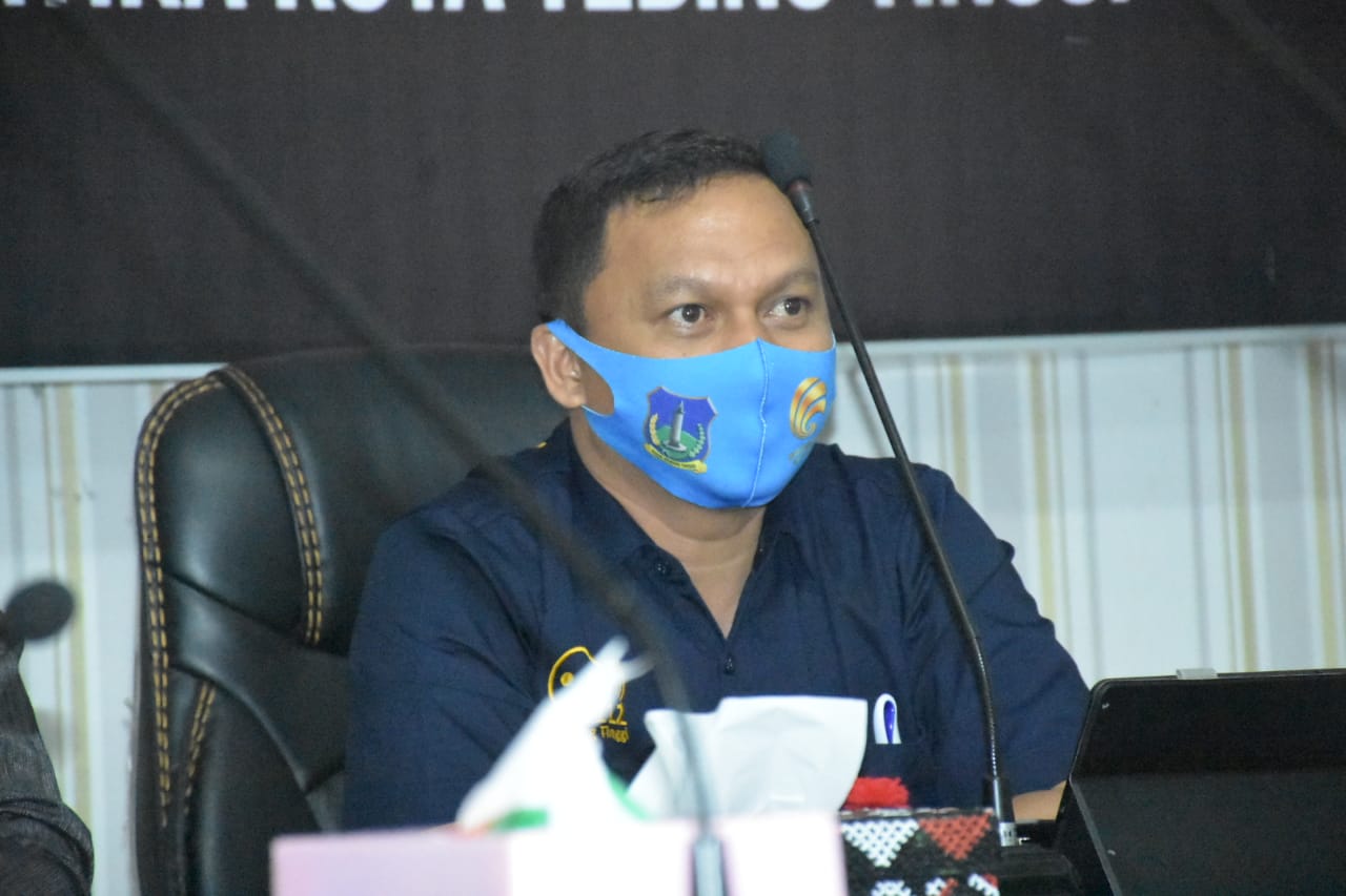 Kasus Covid-19 di T.Tinggi Menurun,  Wali Kota Himbau Warga Tetap Waspada Dan Patuhi Protkes