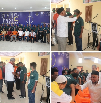 Askab PSSI L Batu Gelar Pelatihan Lisensi C, Kodrat Shah: Brantas Mafia Bola