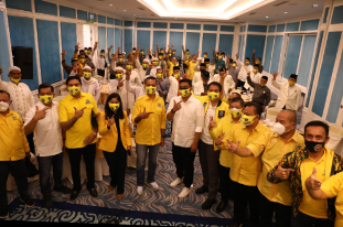 Kampanye Dialog Virtual, Ijeck Ingin Golkar Solid Dukung Bobby