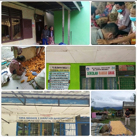 Belusukan di Baribatali Kampung Masa Kecil Kapolsek Medan Helvetia Kompol Pardamean Hutahaean SH SIK MH
