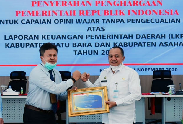 Bupati Zahir Dua Kali Berturut-turut Raih Opini WTP