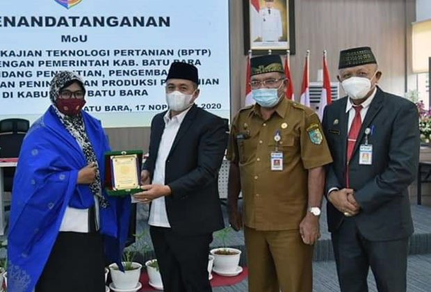 Bupati Zahir-BPTP Sumut Teken MoU, Tingkatkan Produksi Masyarakat Petani