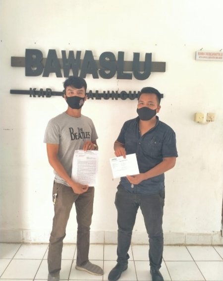 Mixnon Andreas Simamora Dilapor GEMAPSI Ke Bawaslu Simalungun