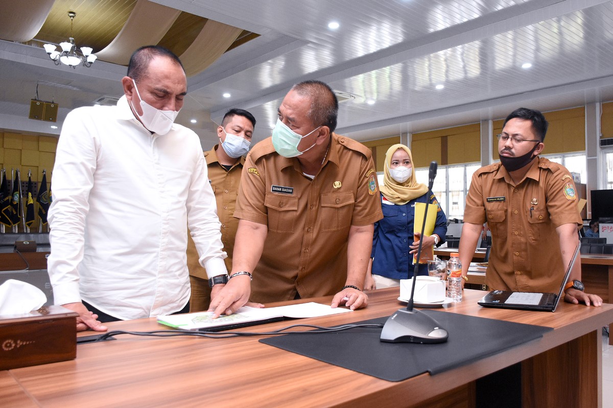 Masalah Lahan Sudah Teratasi  Gubernur Pastikan Pembangunan  Sport Centre Sumut Terus Berlanjut