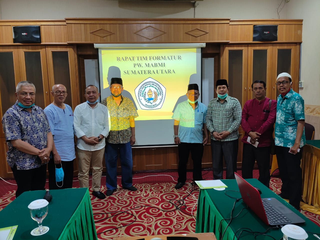 Rapat Formatur PW MABMI Sumut Amburadul