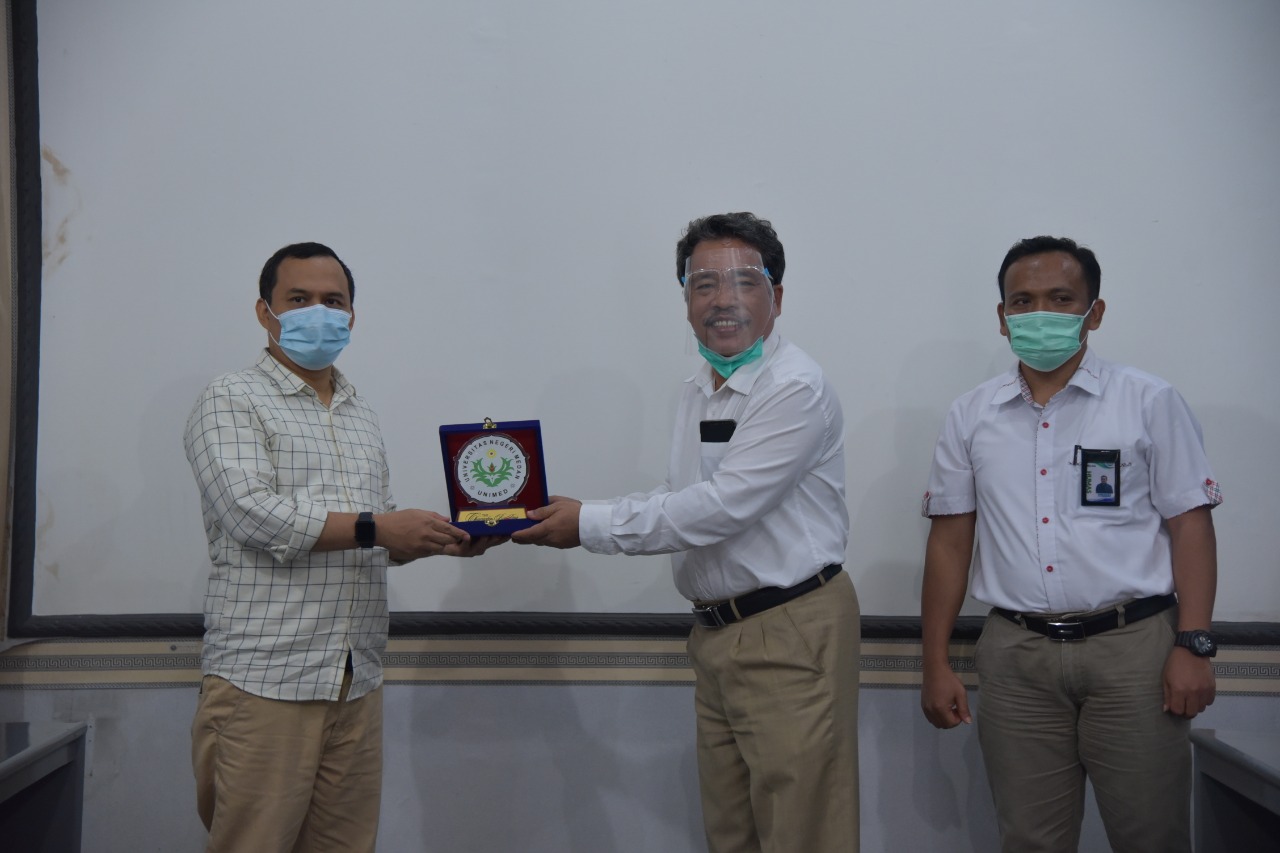 Unimed Terima Kunjungan Tim Monitoring dan Evaluasi Pengelolaan ULT Ditjen Dikti