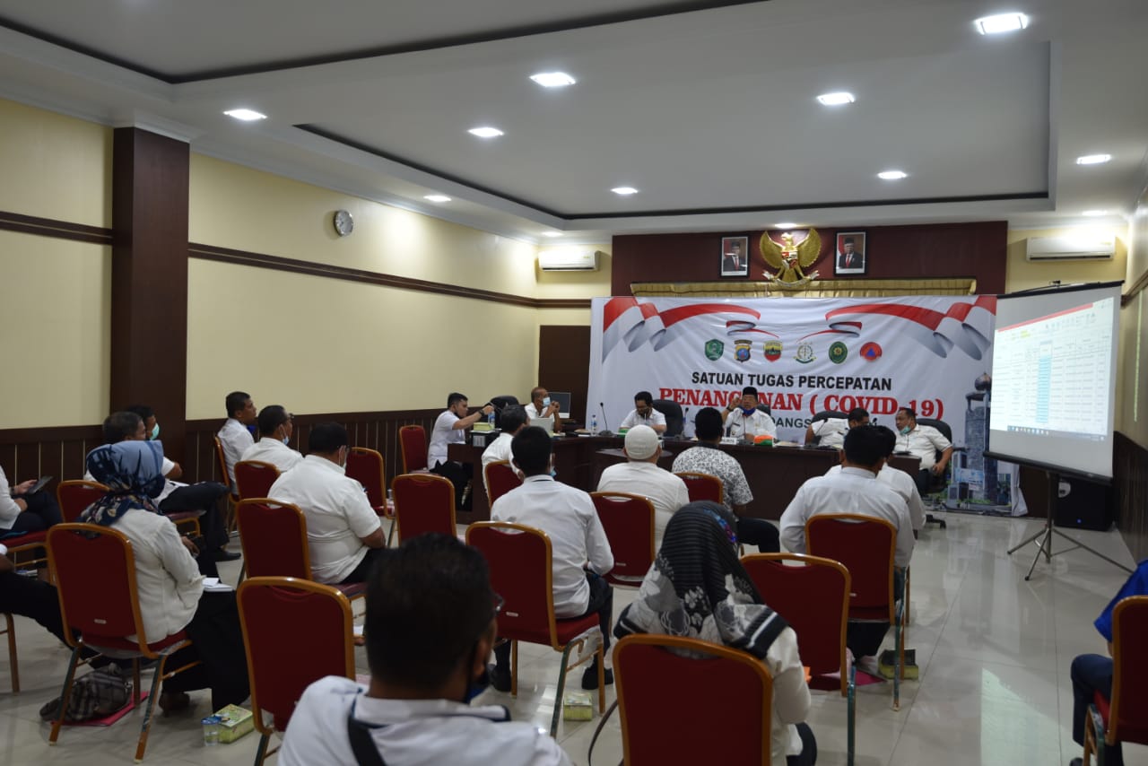 Pemko Padangsidimpuan Gelar Rapat Rakorbang ke II Tahun 2020