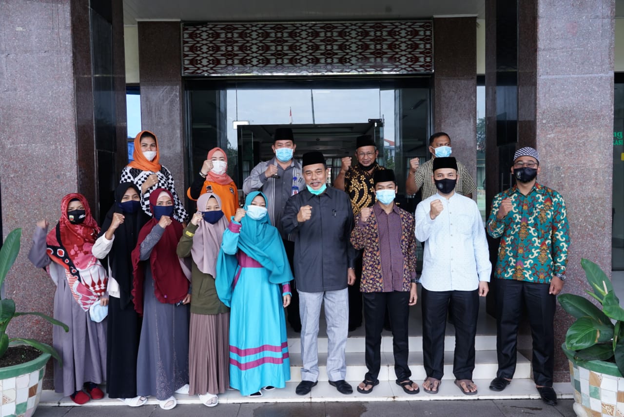 9 Qori Dan Qoriah T.Tinggi Ikuti MTQ di Sumbar, Wali Kota : Jaga nama baik Sumatera Utara