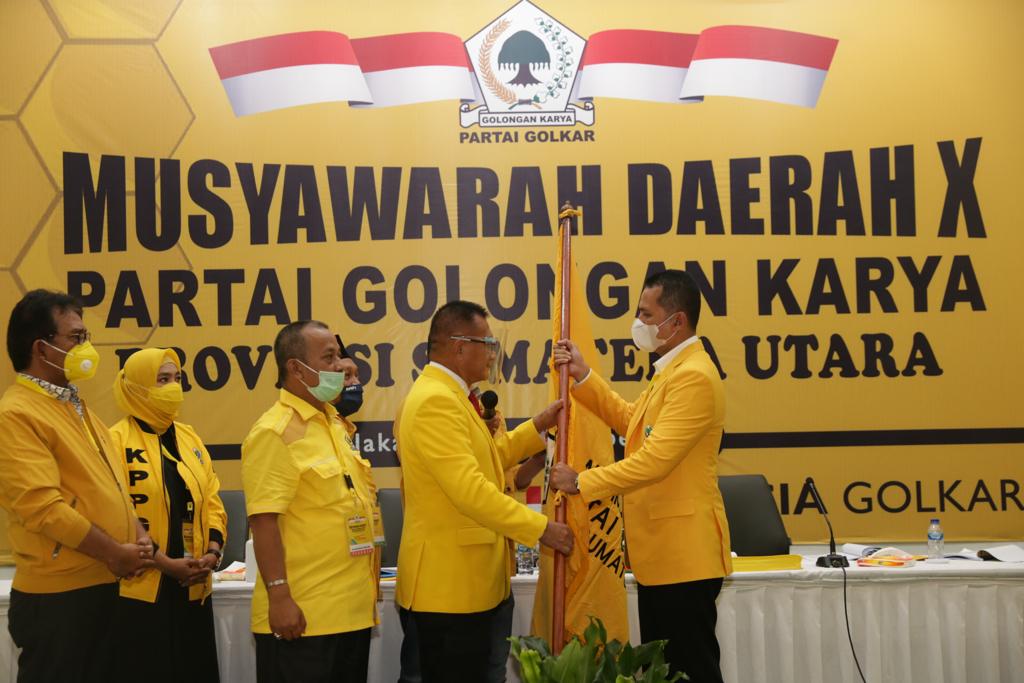 Musa Rajekshah Pimpin Golkar Sumut,Ijeck : Mari kita Bersama Besarkan Partai Golkar