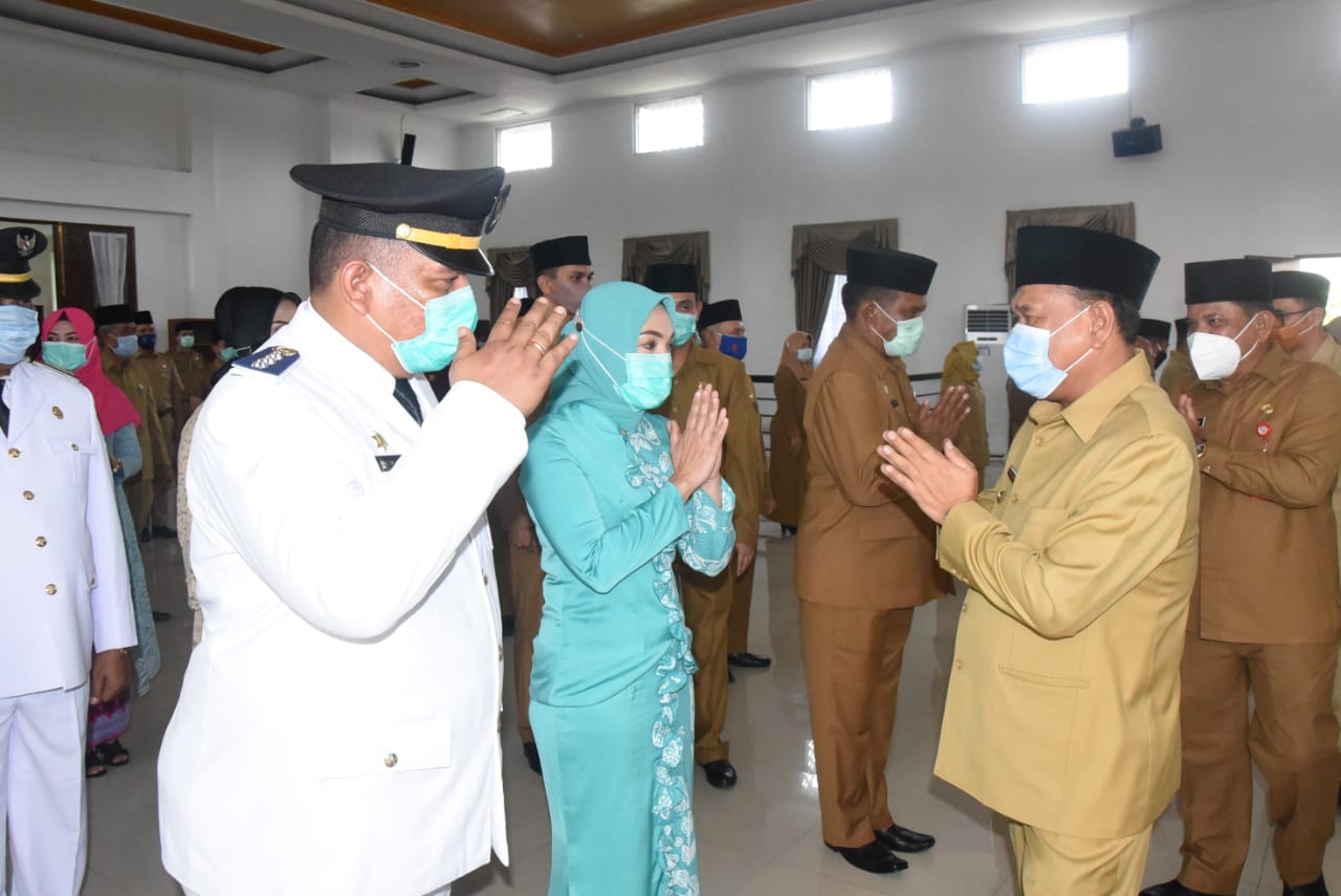H Ashari Tambunan Lantik 55 Pejabat Di Lingkungan Pemkab Deli Serdang
