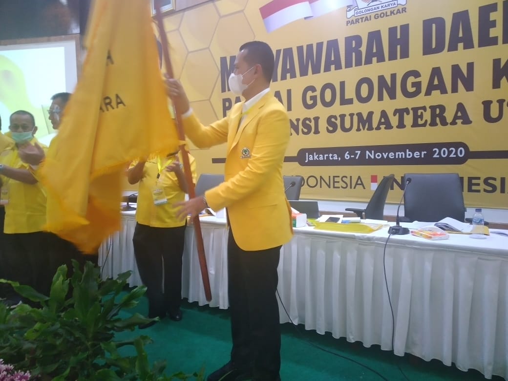 Jadi Ketua Golkar Sumut, Pengda Tako Ucapankan Selamat