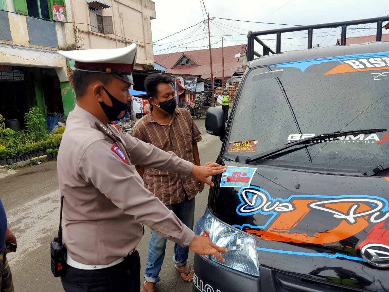 Polres Tanjung Balai Tingkatkan Penegakan Hukum Protkes Pencegahan dan Pengendalian Virus Covid-19