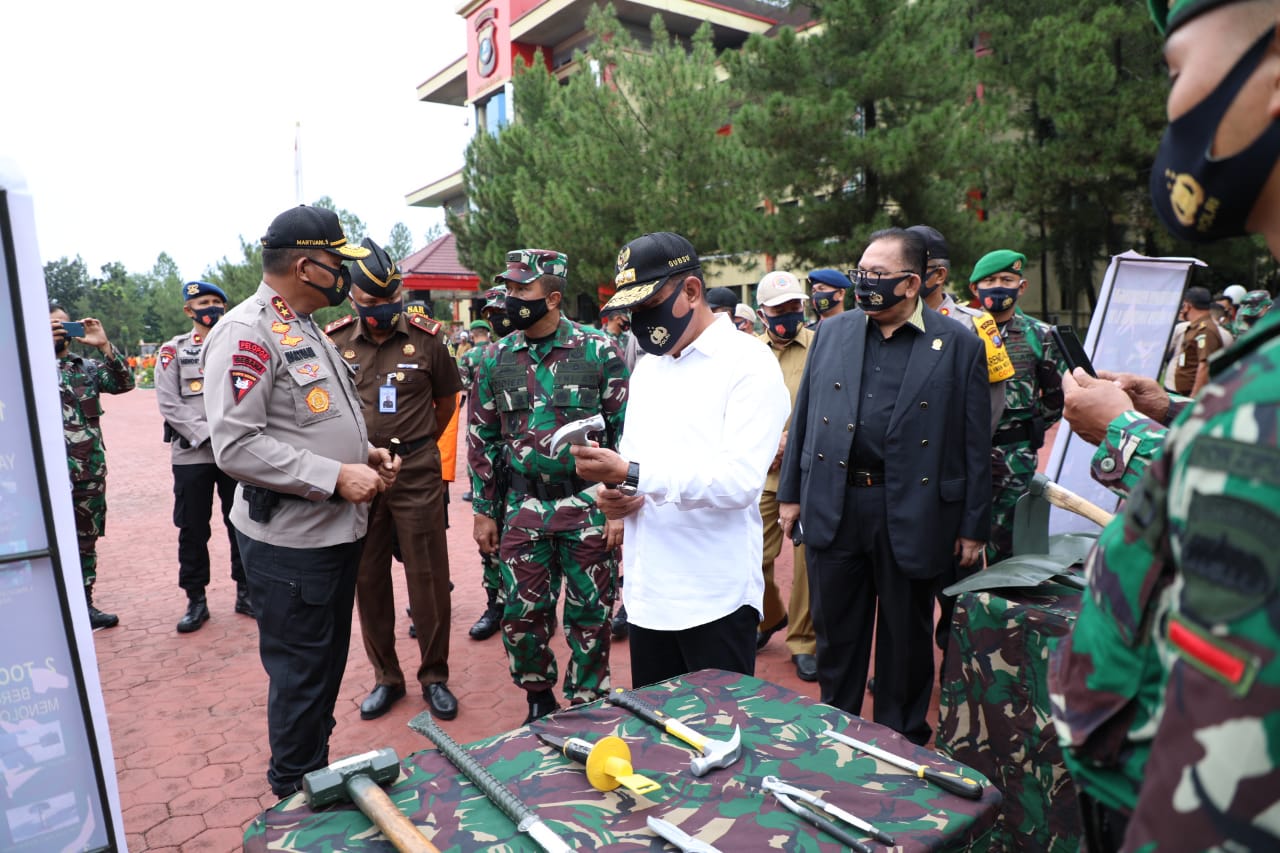 Sigap Antisipasi Bencana Alam,  Gubsu : Terimakasih dan Apresiasi Saya Untuk Kapoldasu Beserta Jajaran