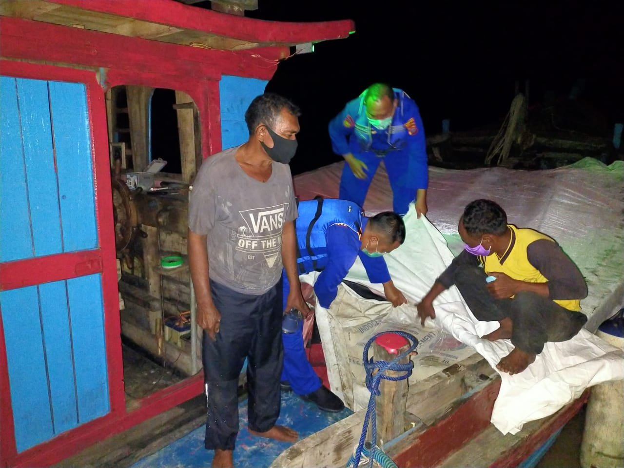 Sat Polair Polres Tanjung Balai Patroli Antisipasi Keamanan Perairan Asahan