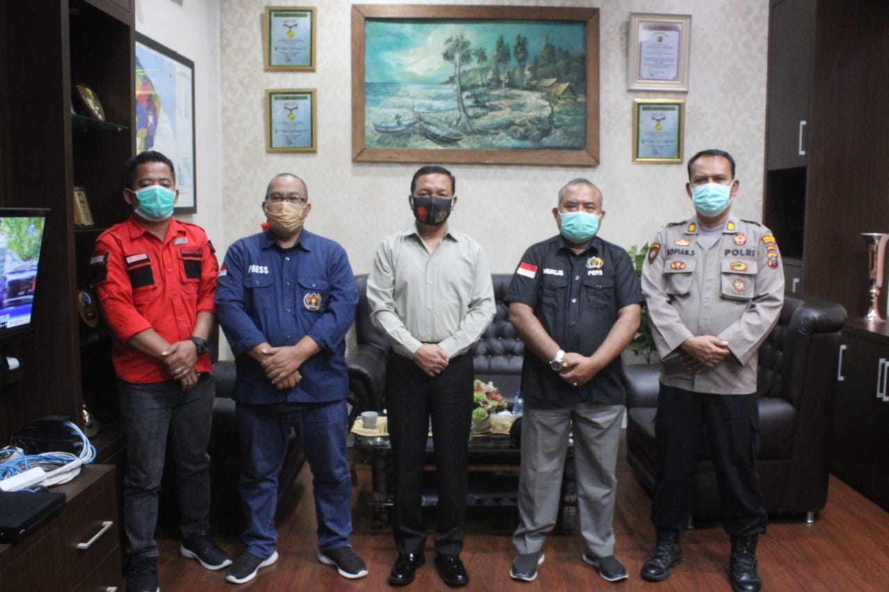 Kapolres Sergai Dukung PWI Sosialisasi Protokol Kesehatan