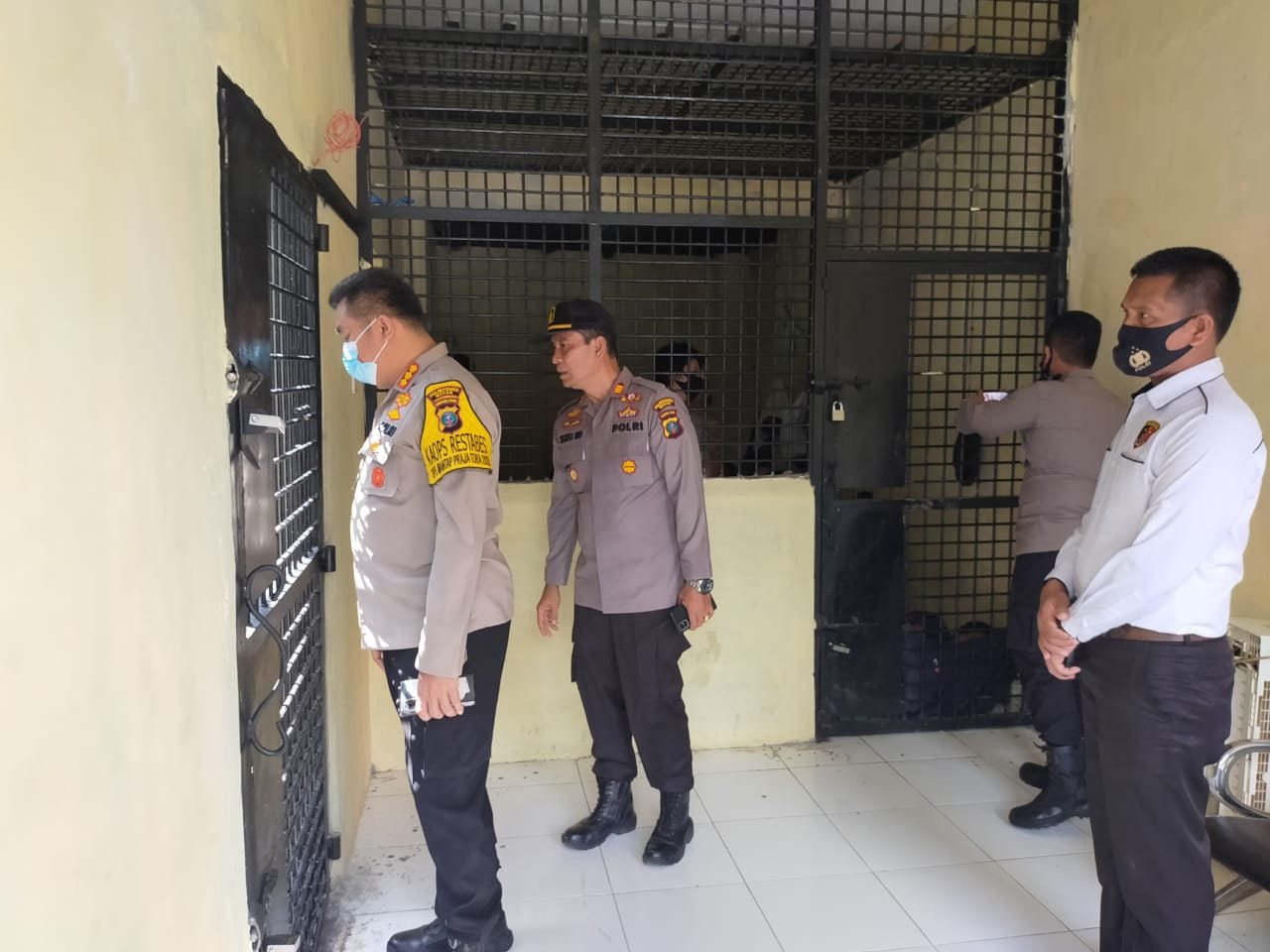 Kapolrestabes Medan Sidak ke-Polsek Deli Tua, Ini yang Dilakukan Kombes Pol Riko Sunarko