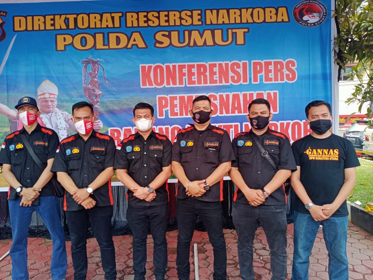 GANNAS SUMUT APRESIASI KAPOLDASU PERANG TERHADAP NARKOBA