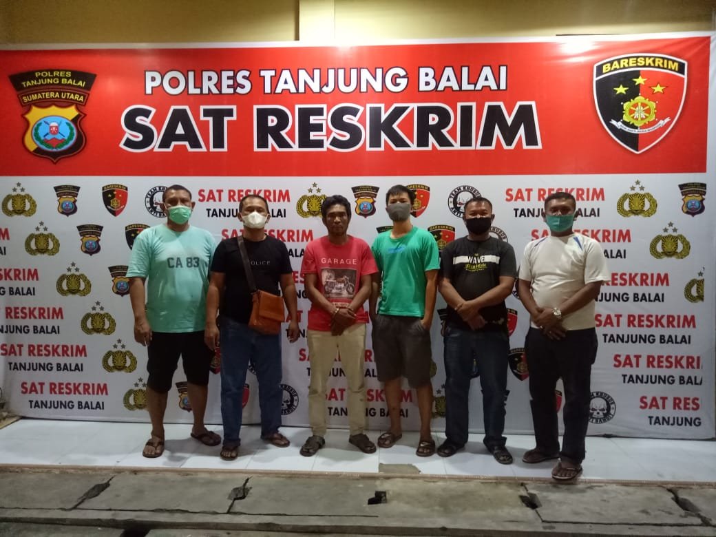 Pelaku KDRT Diamankan Sat Reskrim Polres Tanjung Balai
