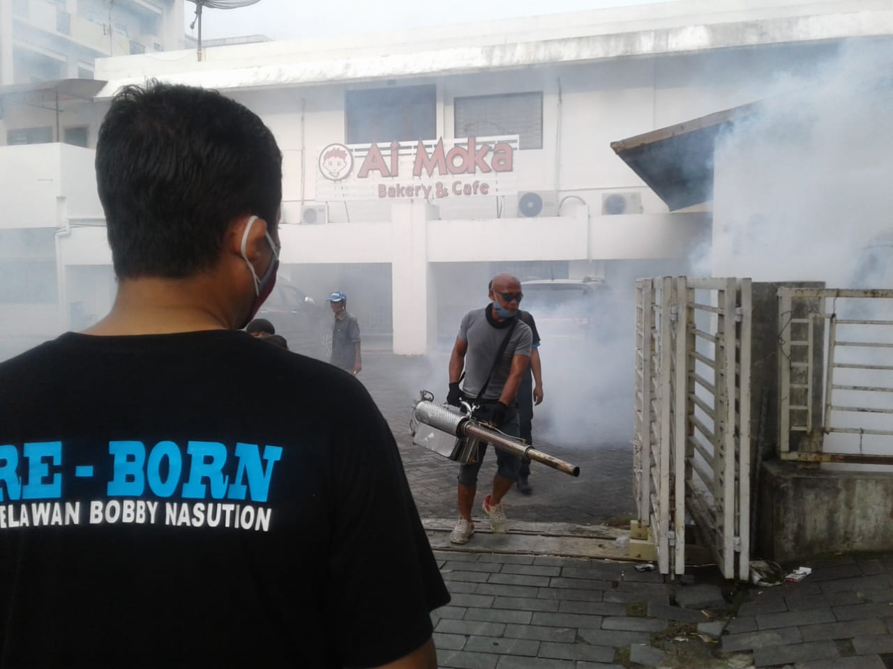 Seminggu, Re-Born Telah Fogging 5 Kecamatan