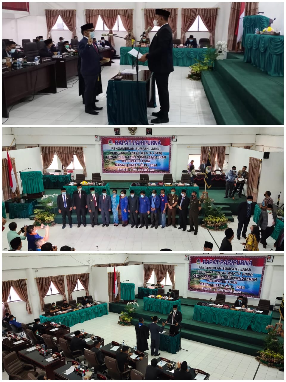 Boy Antoni Simangunsong Resmi Dilantik Menjadi Anggota DPRD