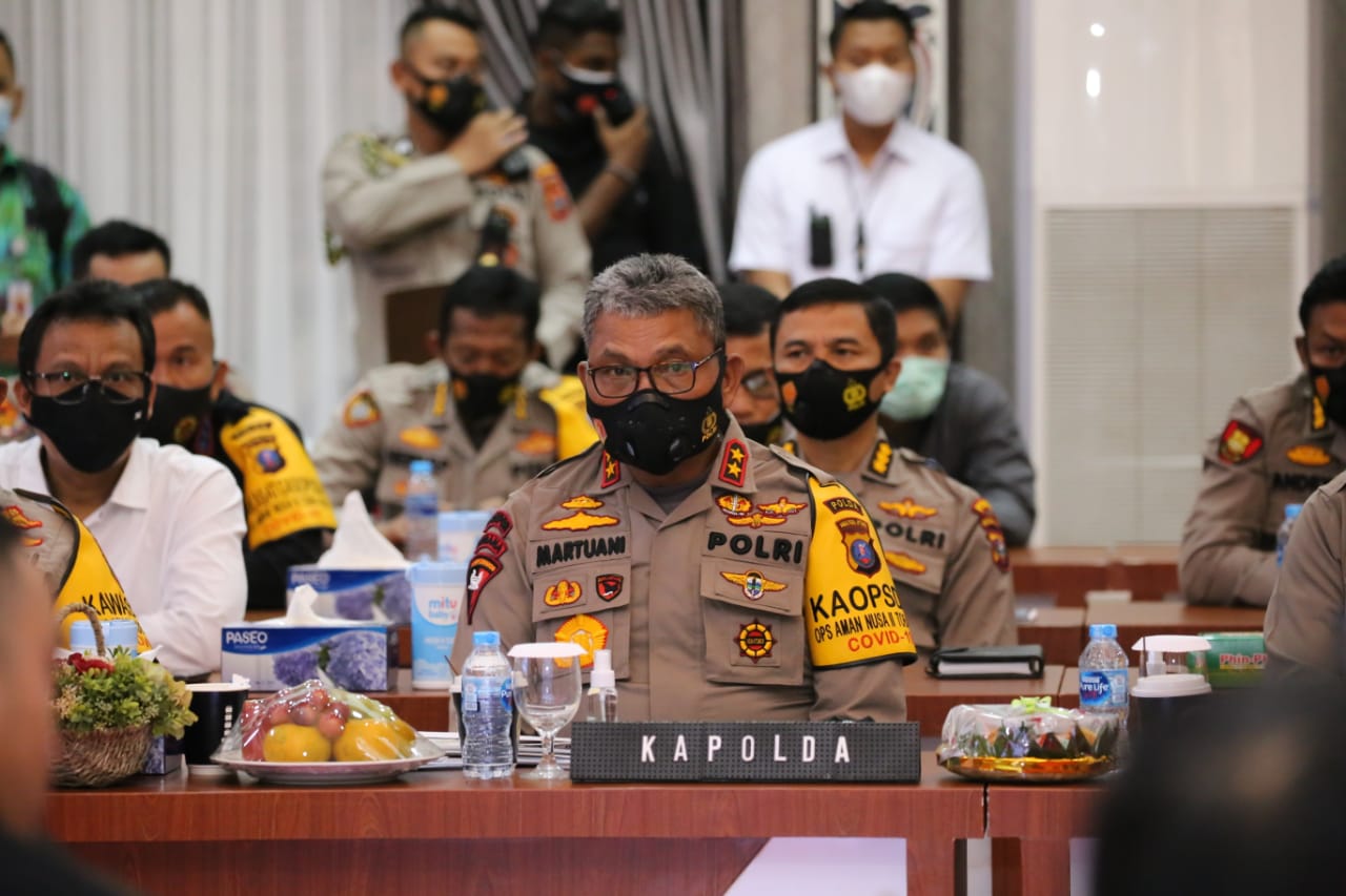 Kapolda Sumut Paparkan Situasi Kamtibmas di Sumut Dalam Kunjungan Kerja Spesifik Komisi III DPR RI