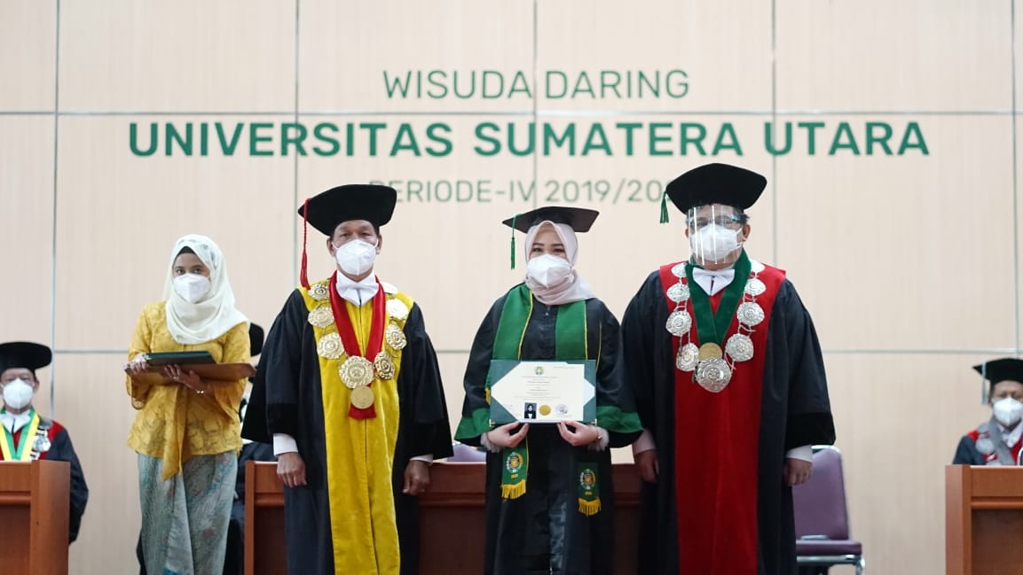 Situasi Pandemi Covid-19, USU Masih Gelar Wisuda Secara Daring