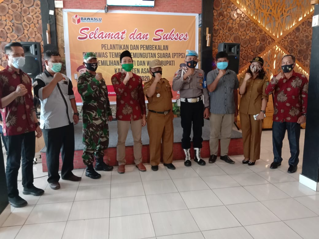 Pelantikan PTPS Dihadiri Camat Kisaran Barat