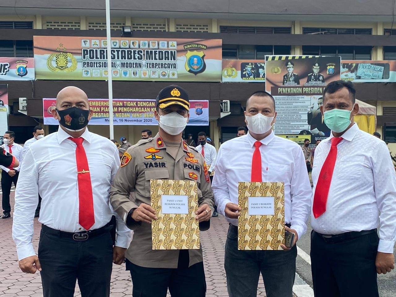Kerja Keras Polsek Sunggal Berbuah Hasil, Kapolrestabes Medan Berikan Reward