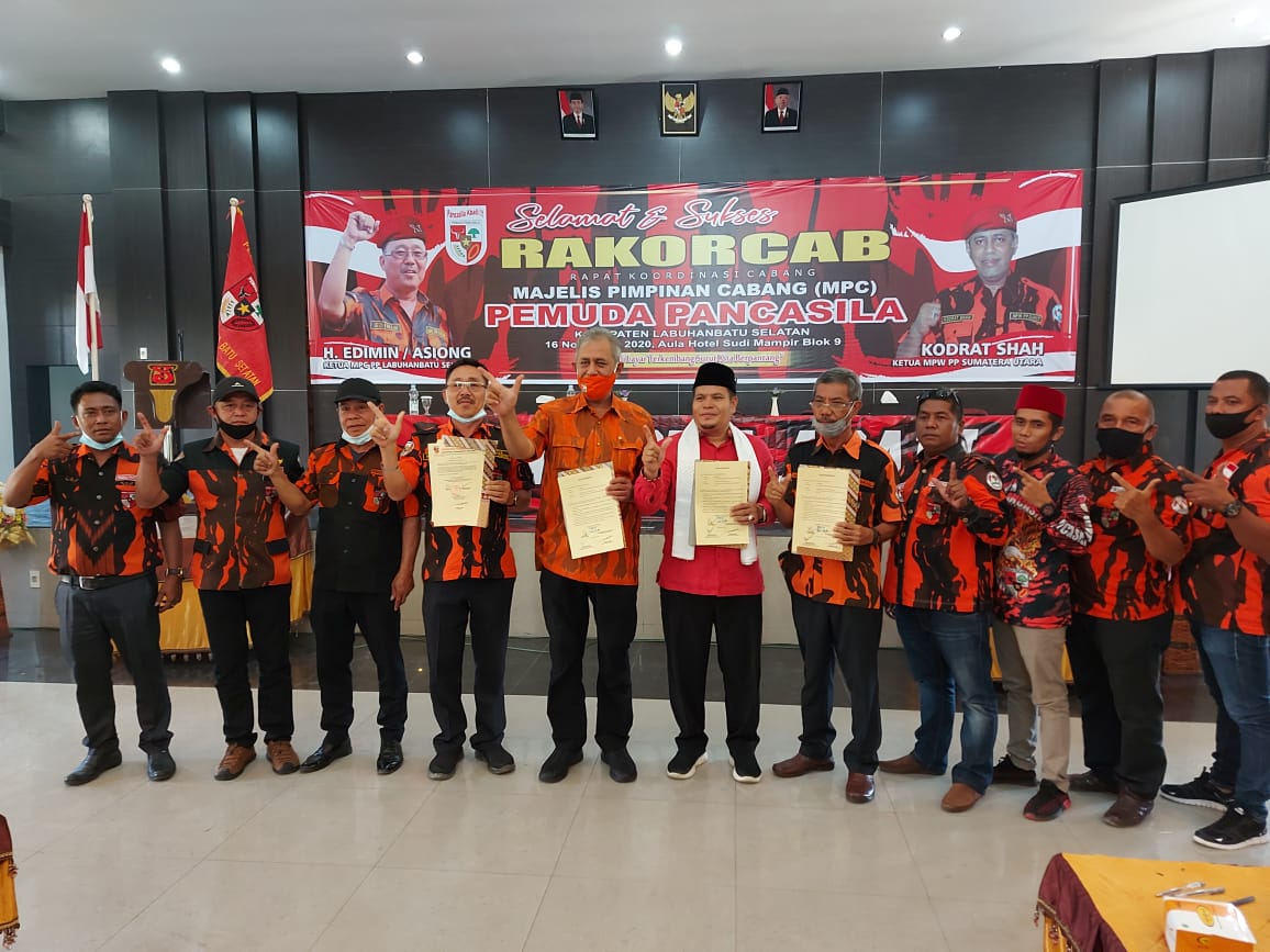 Rakorcab MPC PP Labusel, Kodrat Shah : Sukseskan dan Menangkan Paslon Edimin - Ahmad Fadli