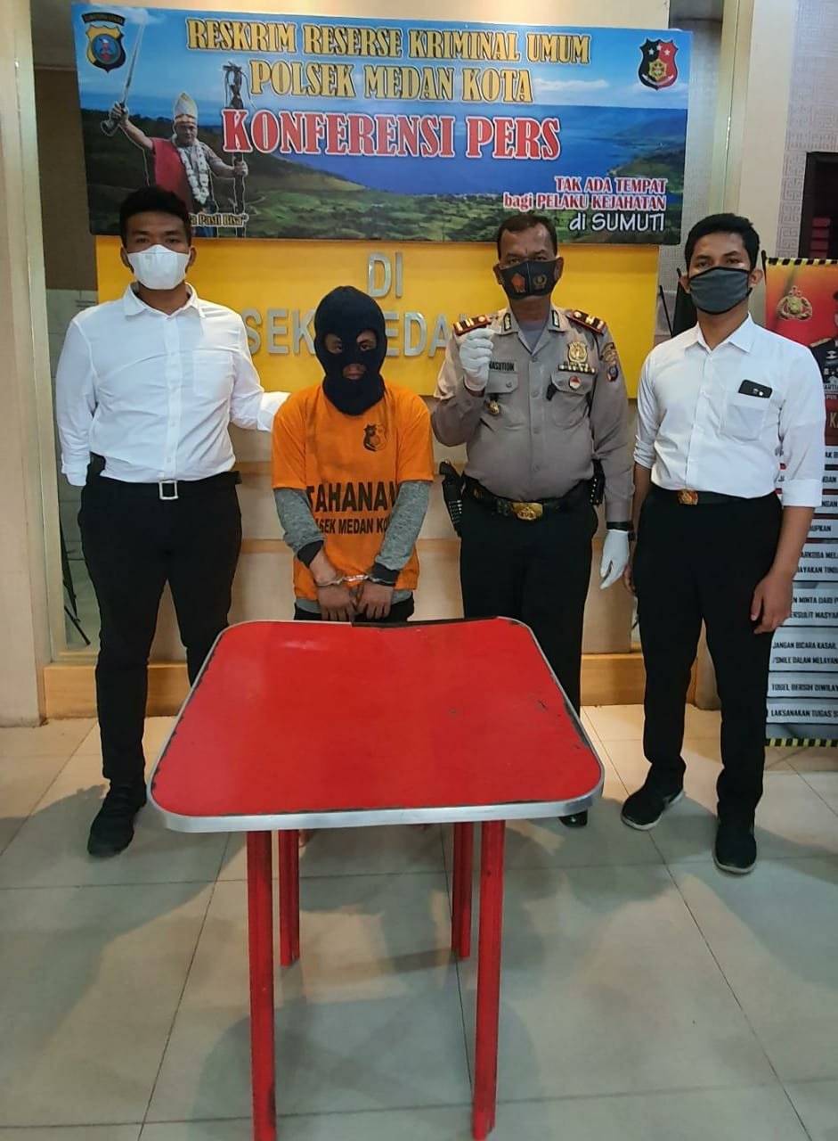 Mau Nyabu Anak Tembung Diciduk Tekab Polsek Medan Kota