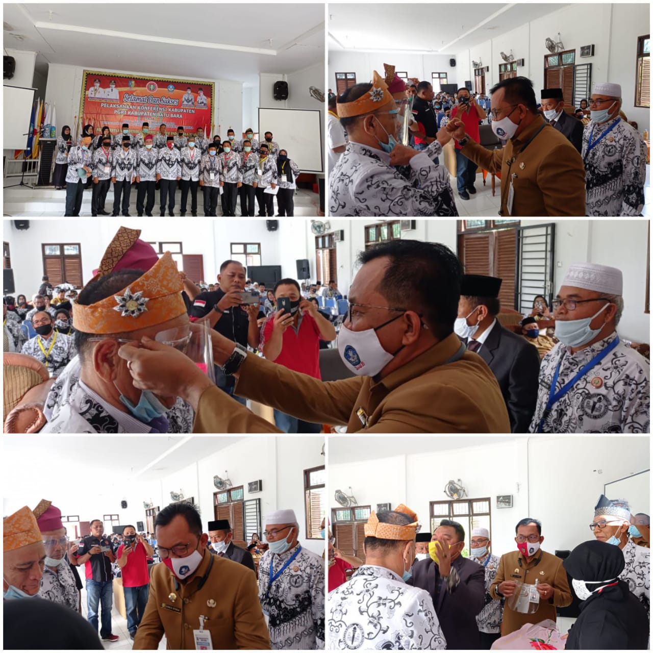 Ilyas Sitorus Terpilih Secara Aklamasi Sebagai Ketua PGRI Batu Bara, Ilyas  : Mari Membangun Pendidikan