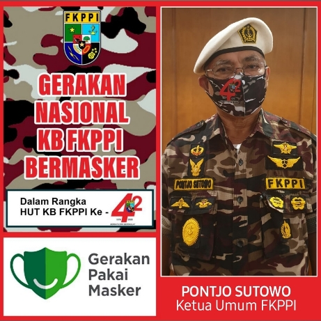 Putus Rantai Covid 19 FKPPI Gerakan Nasional Bermasker